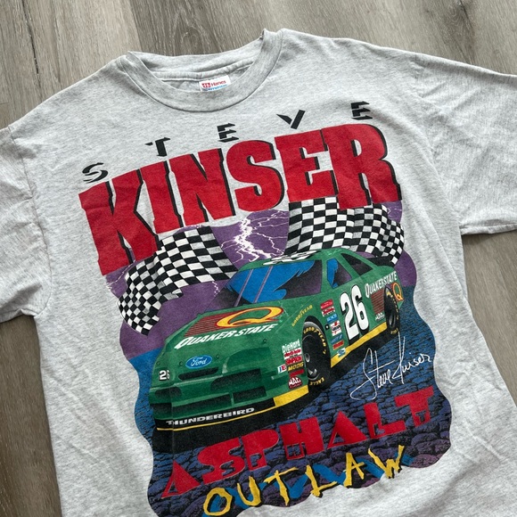 NASCAR Tee : Steve Kinser, Large - Picture 2 of 6